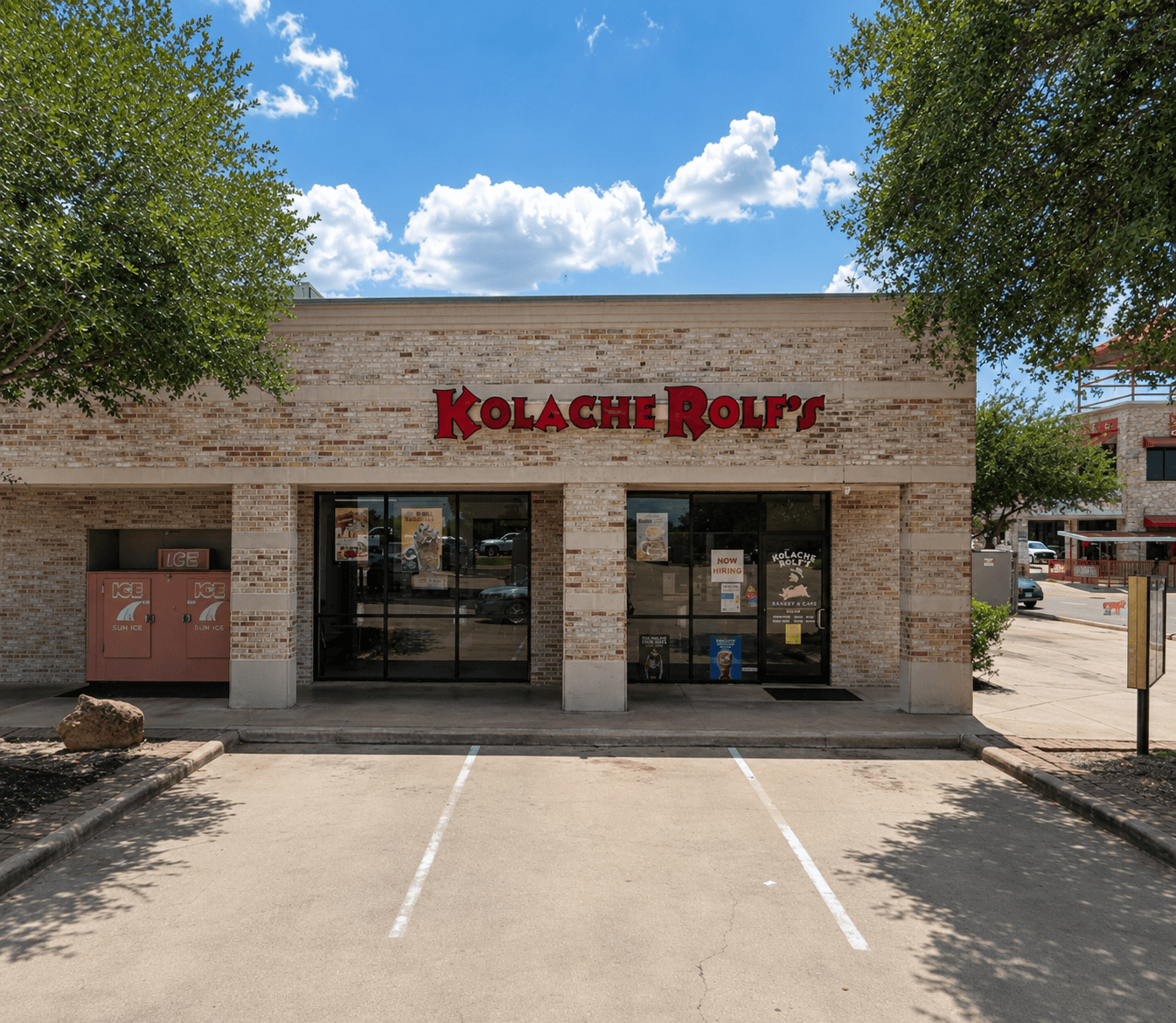 The Kolache Rolf’s storefront at the Gateway Center